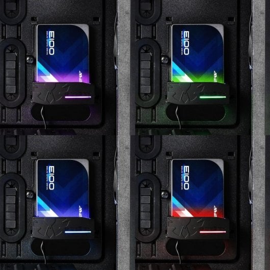 BitFenix Aurora Semitorre ATX Cristal Templado RGB Blanca