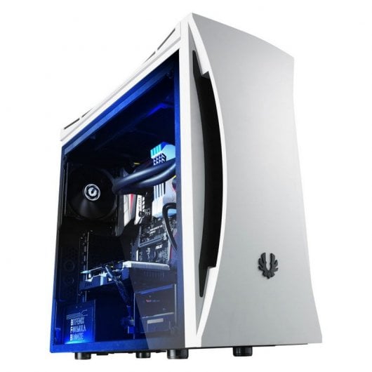 BitFenix Aurora Semitorre ATX Cristal Templado RGB Blanca