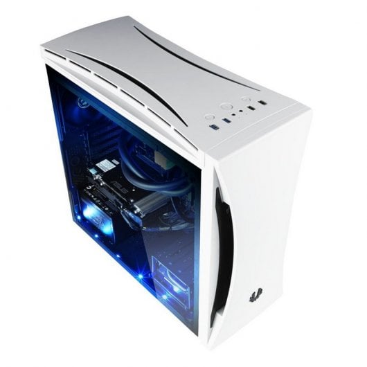 BitFenix Aurora Semitorre ATX Cristal Templado RGB Blanca