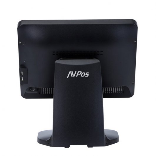 AVPos K5000 15" Monitor Compacto para TPV Negro 