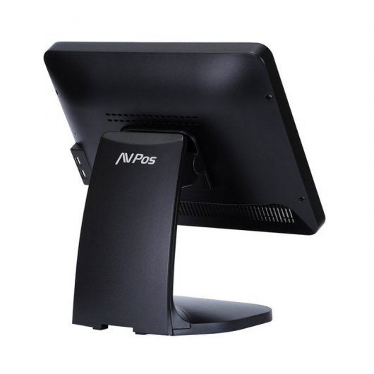 AVPos K5000 15" Monitor Compacto para TPV Negro 