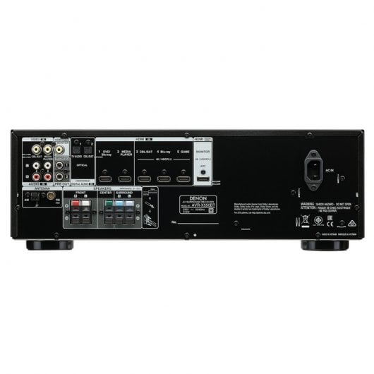 Denon AVR-X550 BT Receptor 5.2 AV 4K Bluetooth