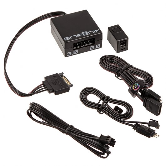 BitFenix Alchemy 3.0 Tira LED RGB Magnética 60cm com Controlador