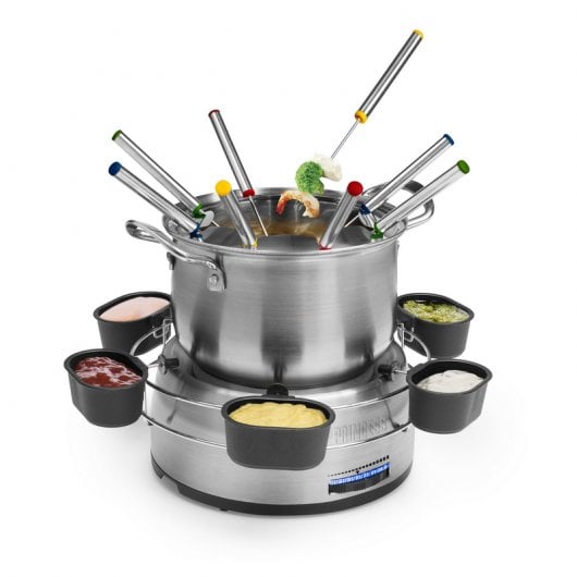 Princess Fondue Set Familiar 1.2L 800W Acero Inoxidable