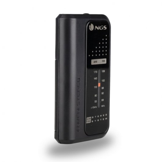 NGS Code Knock Rádio FM Portátil Negra
