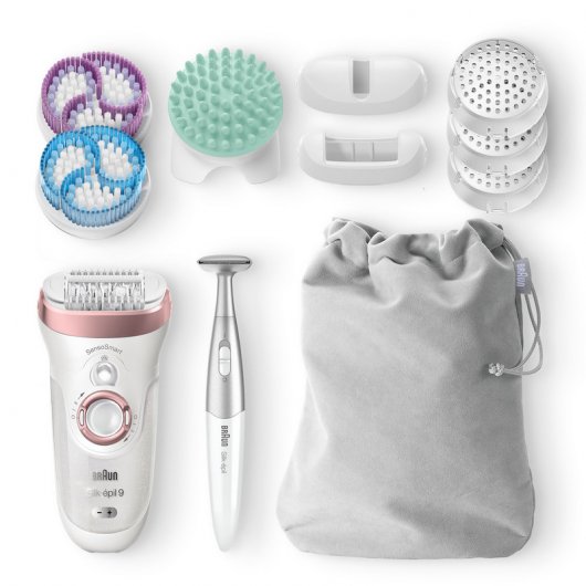 Braun Silk-épil 9 SkinSpa 9/977 Depiladora Inalámbrica 4 en 1 con SensoSmart