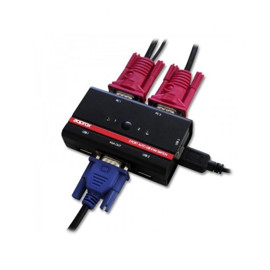 Approx APPKVMUSB2PA2 Conmutador KVM USB/VGA