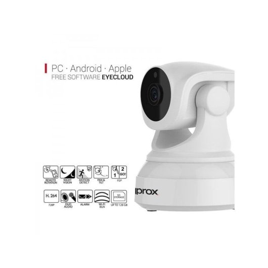 Caméra de surveillance Approx APPIP02P2PV2 HD Vision Nocturne Intérieure Audio Bidirectionnel