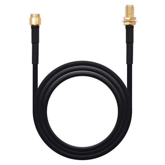 Nanocable Cable Prolongador Coaxial para Antena Inalámbrica SMA/H-SMA/M