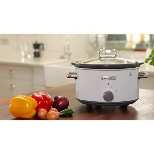 Crock-Pot CSC030X Olla de Cocción Lenta 3.5L Blanca