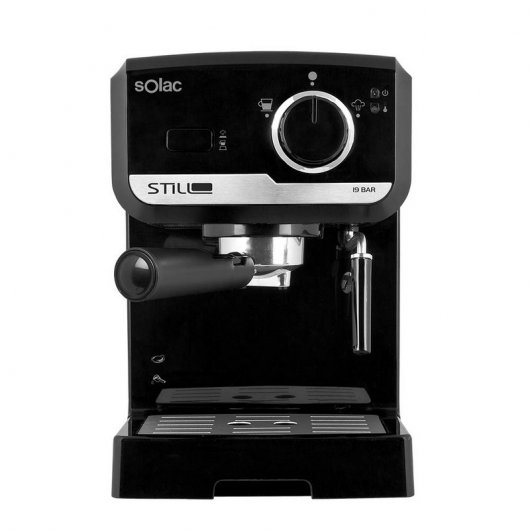 Solac CE4493 Cafetera Espresso 19 Bar Negra