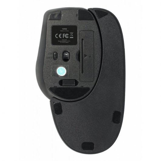 Delock Ratón Inalámbrico para Zurdos con Reposamuñecas 1600 DPI 