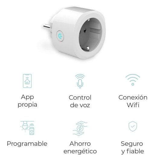 Presa intelligente Ksix Smart Energy Mini WiFi