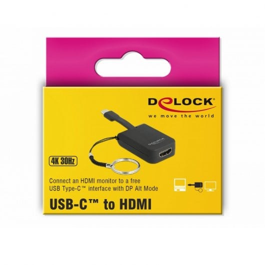 Delock Adaptador USB-C a HDMI Llavero