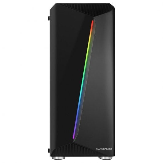Mars Gaming MCX ATX Cristal Templado USB 3.0 RGB Negra