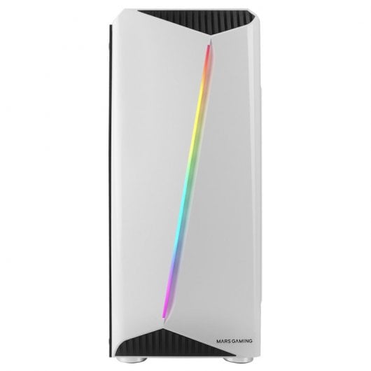 Mars Gaming MCX ATX Cristal Templado USB 3.0 RGB Blanca