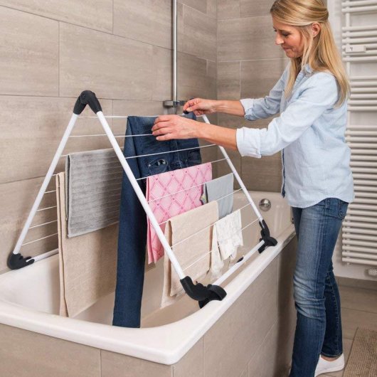 Vileda Acrobath Tendedero de Acero para Bañera