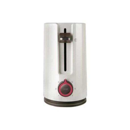 Torradeira Taurus My Toast 1 Ranhura Comprida e Larga 1000 W 7 Níveis Gaveta Recolhe-migalhas Branca
