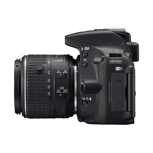Nikon D5500 24.2MP + 18-55 AFP DX + Libro + Funda + Palo Selfie