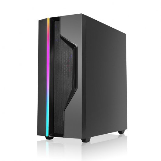 L-Link Kiro RGB ATX Cristal Templado USB 3.0 Negra