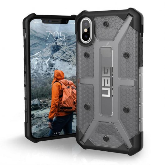 Capa UAG Plasma para iPhone X / XS Cinza