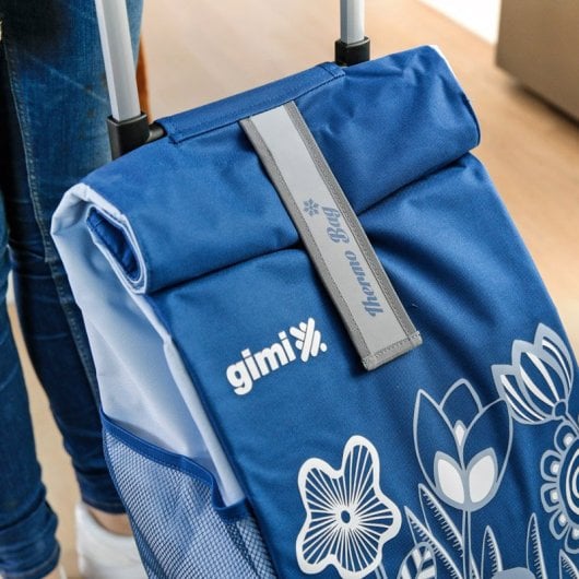 Gimi Rolling Thermo Carro de Compra Térmico Azul
