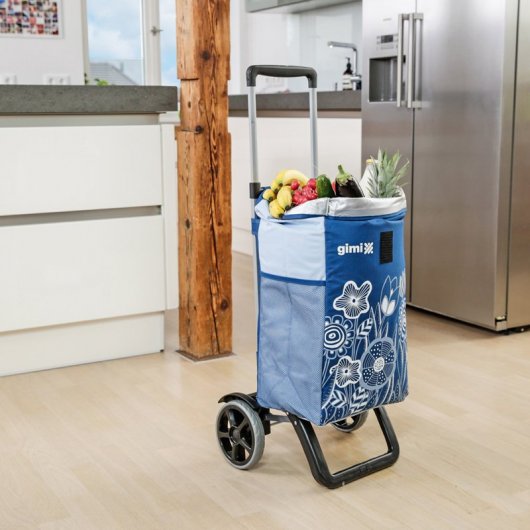 Gimi Rolling Thermo Carro de Compra Térmico Azul