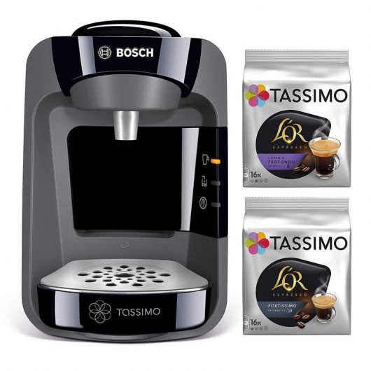Bosch Suny Cafetera Tassimo Negra