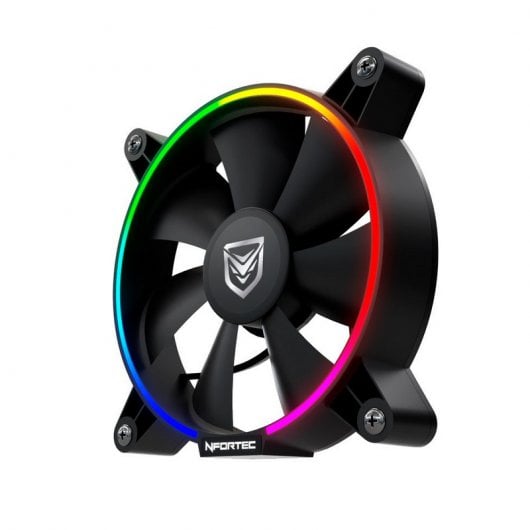 Nfortec Oberon Combo Pack 3 Ventiladores RGB 120mm