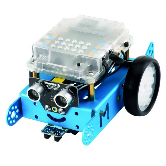 Makeblock mBot V1.1 Bluetooth Azul + Pack Extensión Servo