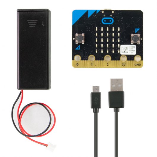 Ebotics Starter kit Placa Micro:bit + Portapilas + Cable USB