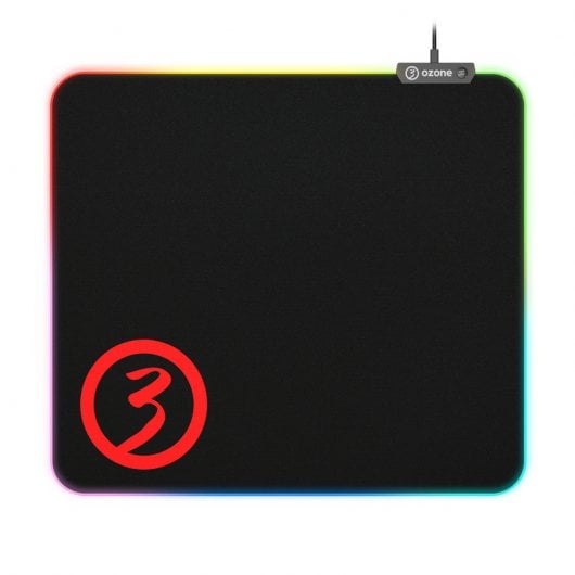 Tappetino per mouse da gioco Ozone Ground Level Spectra RGB