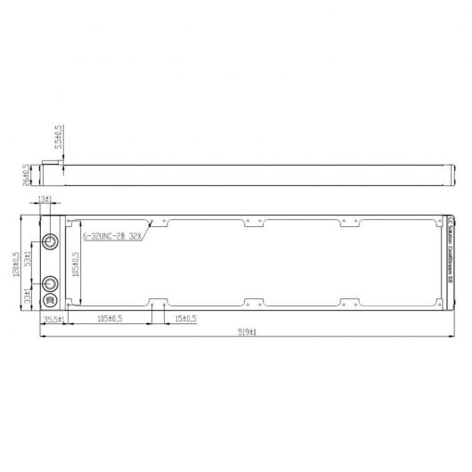 EKWB EK-CoolStream SE 480 Slim Quad