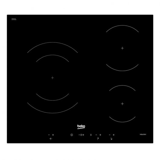 Beko HII 63200 GTO Placa de Inducción 3 Zonas 60cm Negro