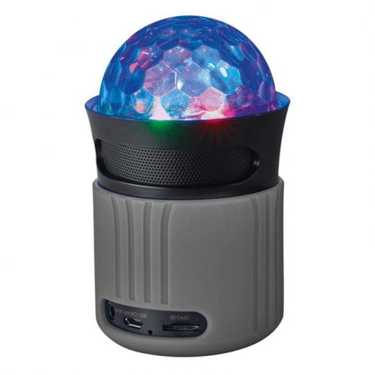 Trust Urban Dixxo Go Altavoz Bluetooth con Iluminación 6W Gris