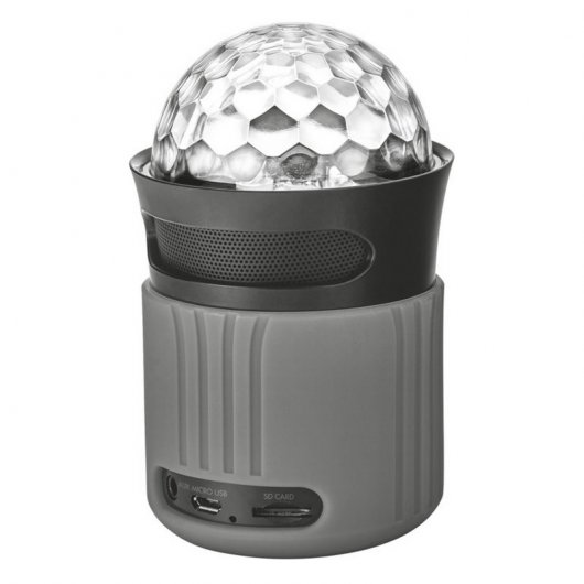 Trust Urban Dixxo Go Altavoz Bluetooth con Iluminación 6W Gris