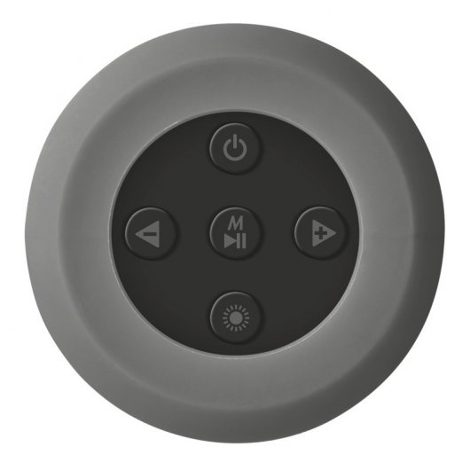 Trust Urban Dixxo Go Altavoz Bluetooth con Iluminación 6W Gris