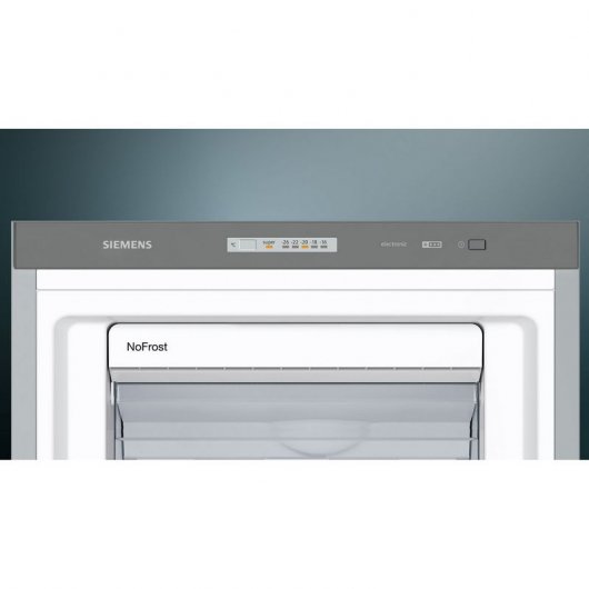 Siemens iQ300 GS36NVI3P Congelador Vertical No Frost A++ Acero Inoxidable