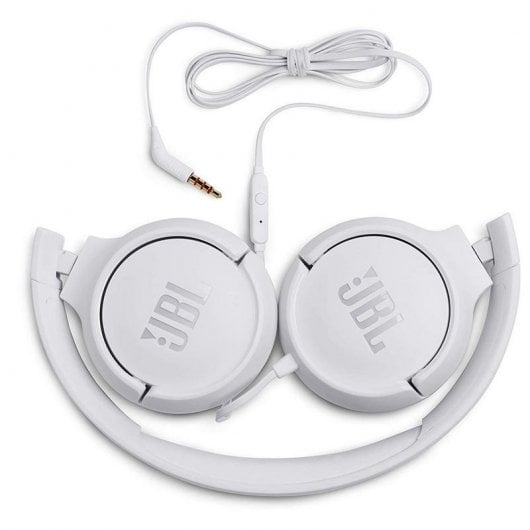 Cuffie JBL Tune 500 con microfono bianche