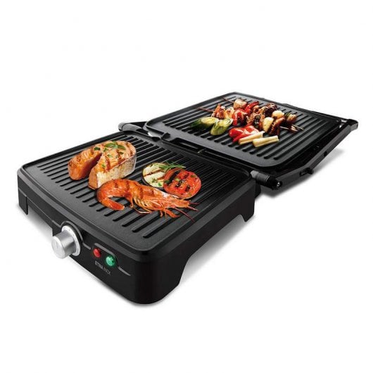 Taurus Etna Plancha Grill 2200W Acero Inoxidable/Negro