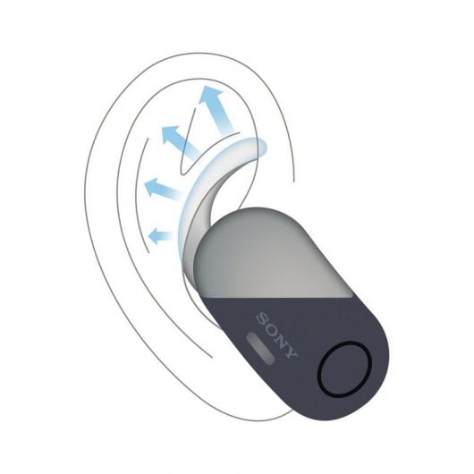Sony WF-SP700N Auriculares Deportivos Bluetooth Negro