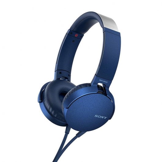 Sony MDR-XB550AP Casque Extra Bass Bleu