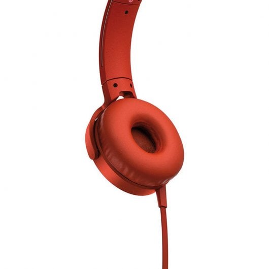 Sony MDR-XB550AP Extra Bass Auriculares Rojos