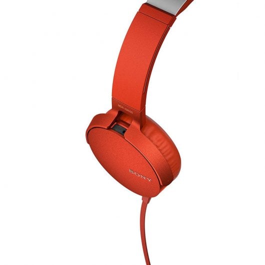 Sony MDR-XB550AP Extra Bass Auriculares Rojos