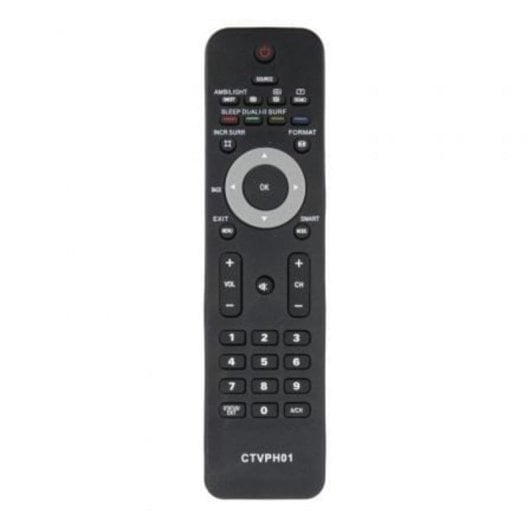 Mando a distancia universal compatible con televisores Philips