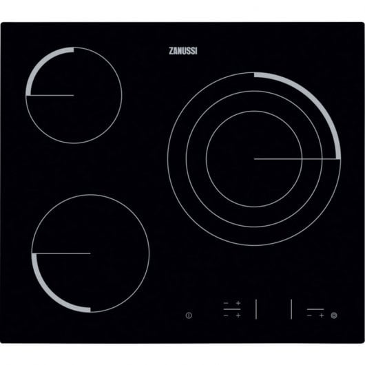 Zanussi Z6123IOK Placa Vitrocerámica 3 Zonas 60cm Negro