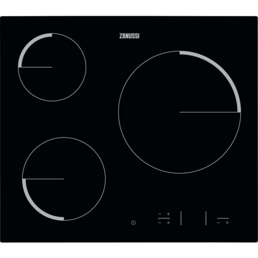 Zanussi ZEV6330FBA Placa Vitrocerámica 3 Zonas 60cm Negro