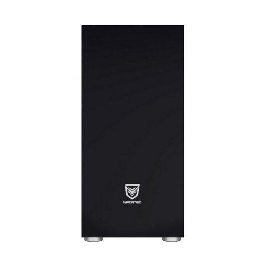 Nfortec Caronte Pro Cristal Templado USB 3.0 RGB Negro