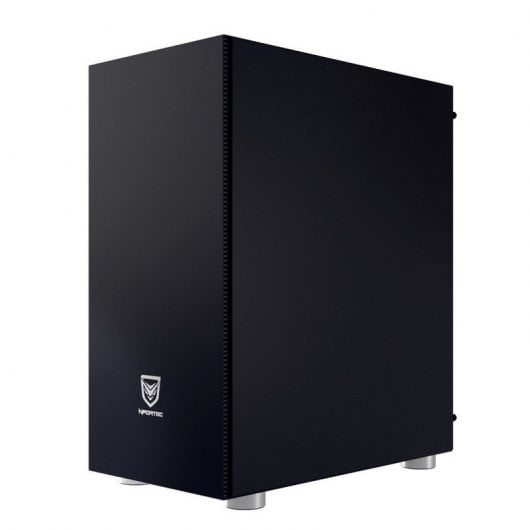 Nfortec Caronte Pro Cristal Templado USB 3.0 RGB Negro