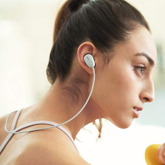 Sony WI-SP600N Auriculares Bluetooth Blanco